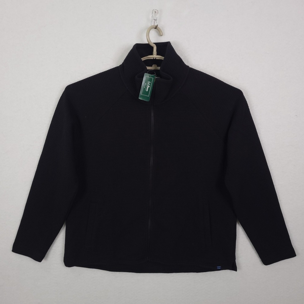 L.L. Bean Black Sweater Jacket